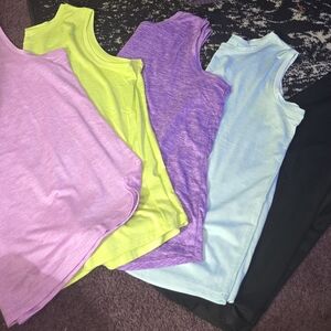 Women’s Sleeveless Tank Top - Pastel Multi-Color Pack